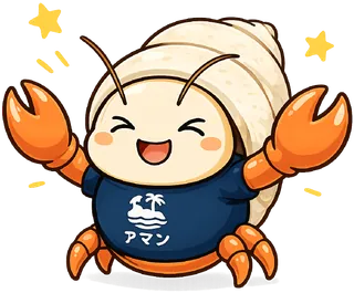 シマライズのキャラクター「アマン」