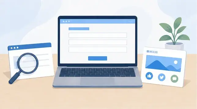 お問い合わせフォーム・SEO・SNS表示設定